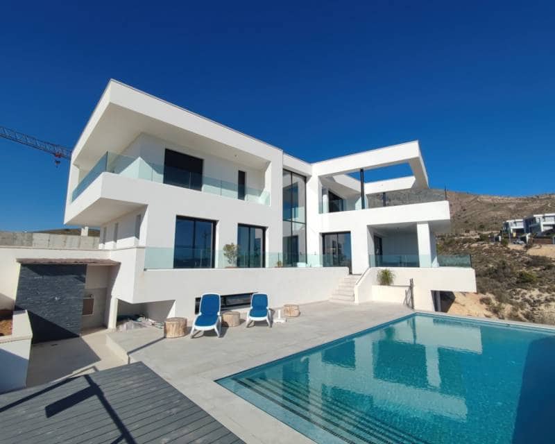 5 soverom Villa til salgs i Finestrat med svømmebasseng garasje - € 1 995 000 (Ref: 6833013)