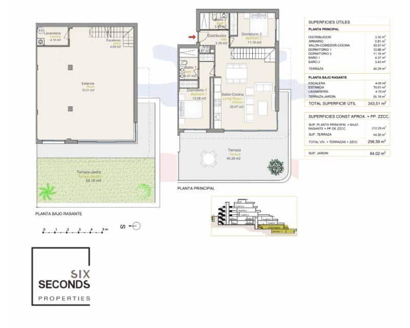 2 bedroom Apartment for sale in Finestrat with pool garage - € 550,000 (Ref: 6841826)