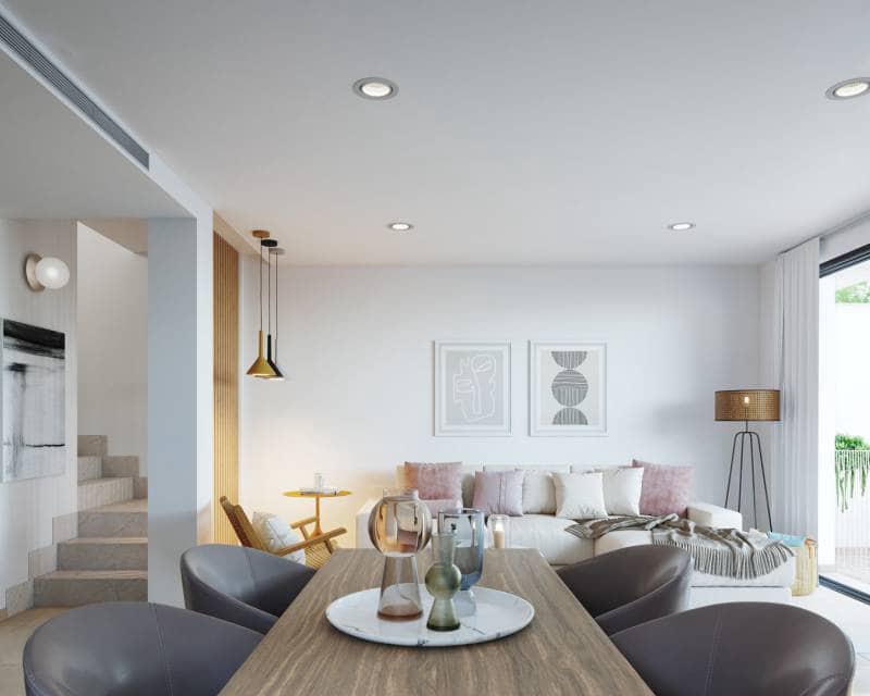 3 sovrum Semi-fristående Villa till salu i San Pedro del Pinatar med pool - 439 000 € (Ref: 6889844)