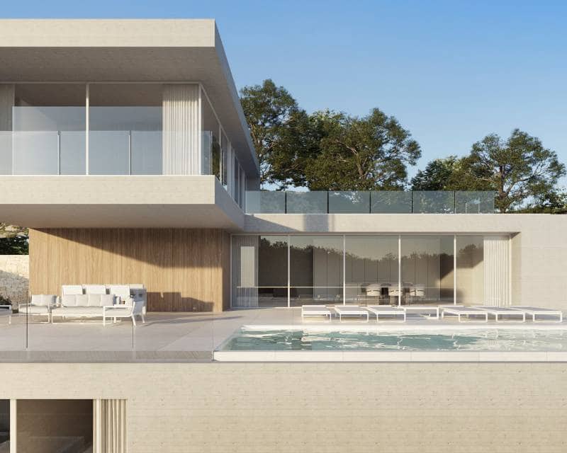 4 chambre Villa/Maison à vendre à Benissa avec piscine garage - 2 595 000 € (Ref: 6889845)