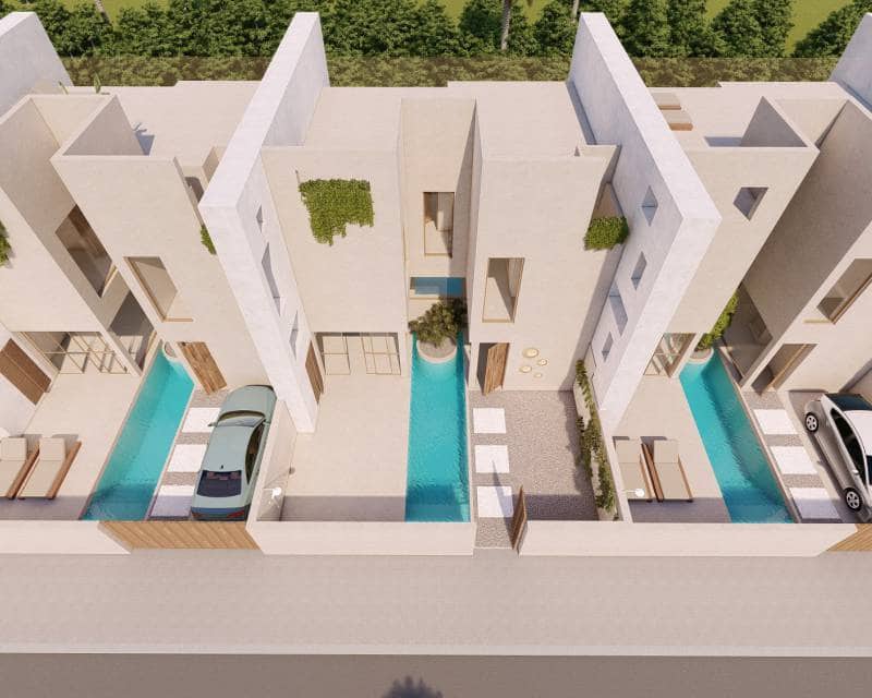 3 soveværelse Rækkehus til salg i Formentera del Segura med swimmingpool - € 399.000 (Ref: 6958056)