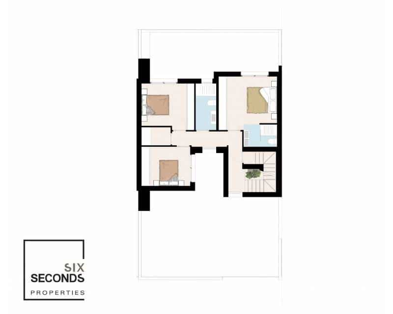 3 soveværelse Rækkehus til salg i Formentera del Segura med swimmingpool - € 399.000 (Ref: 6958056)