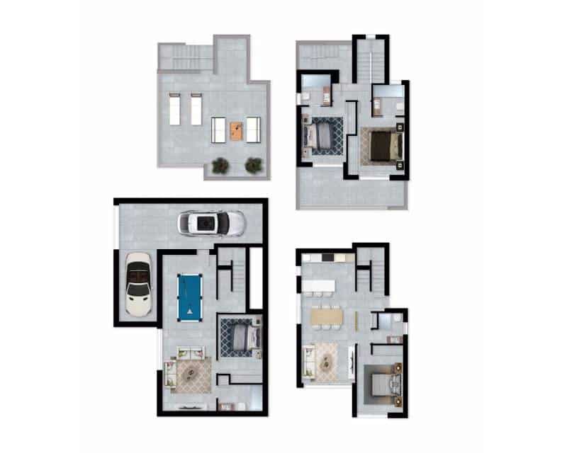 4 camera da letto Villa in vendita in La Nucia con piscina garage - 600.000 € (Rif: 6993829)
