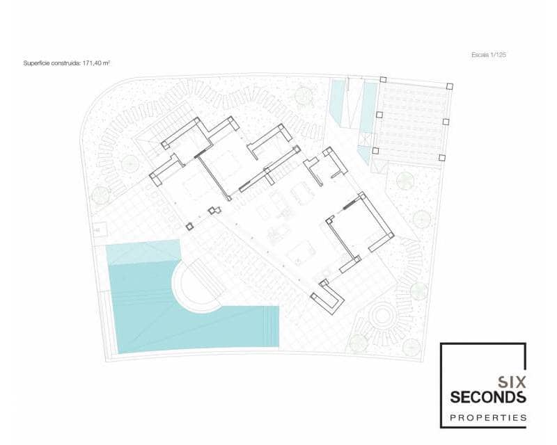 3 Zimmer Villa zu verkaufen in San Fulgencio mit Pool Garage - 644.000 € (Ref: 6996328)