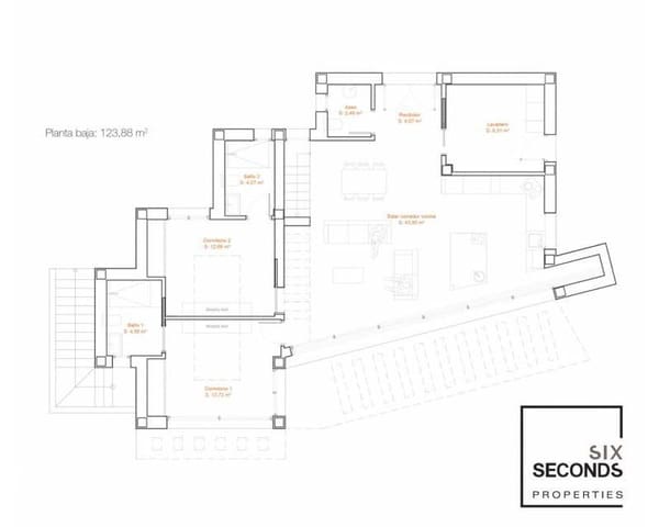 3 Zimmer Villa zu verkaufen in San Fulgencio mit Pool Garage - 644.000 € (Ref: 6996328)