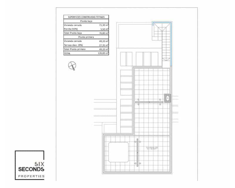 3 soveværelse Villa til salg i Pilar de la Horadada med swimmingpool garage - € 460.000 (Ref: 7003499)
