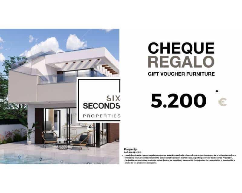 3 soveværelse Villa til salg i Pilar de la Horadada med swimmingpool garage - € 460.000 (Ref: 7003499)