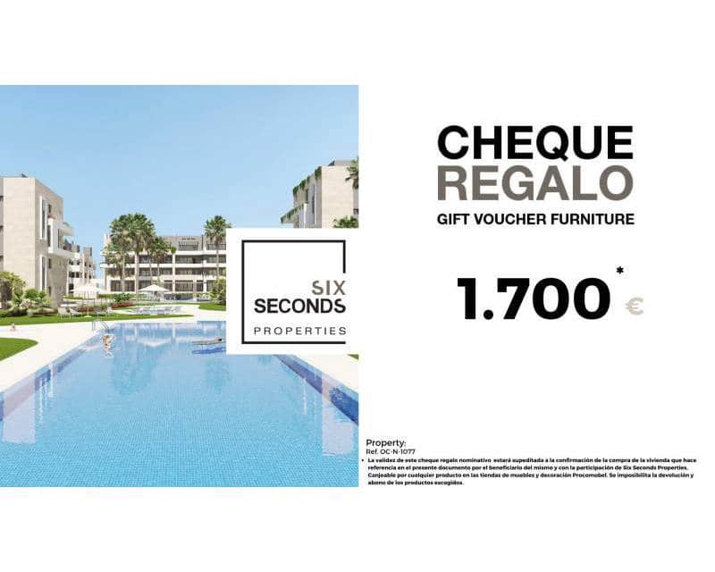 3 Zimmer Apartment zu verkaufen in Playa Flamenca mit Pool Garage - 522.000 € (Ref: 7029192)