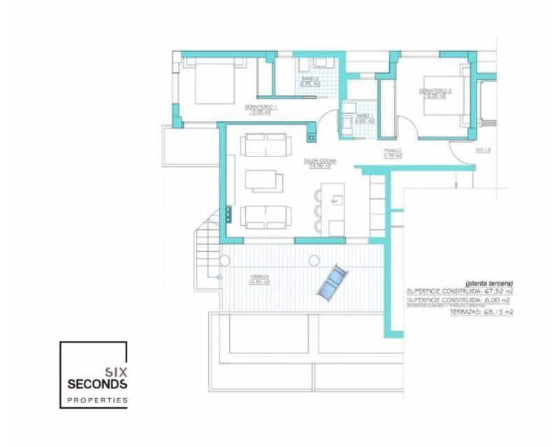 2 camera da letto Attico in vendita in Torre-Pacheco con piscina garage - 388.900 € (Rif: 7066223)