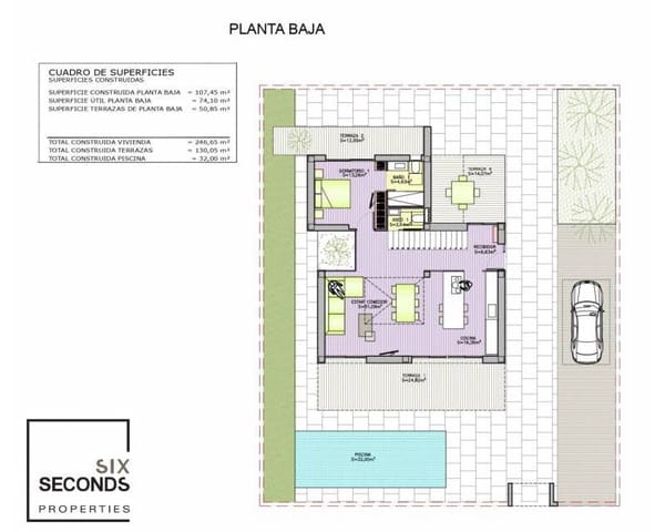 4 slaapkamer Villa te koop in Dehesa de Campoamor, Orihuela met zwembad garage - € 3.200.000 (Ref: 7069956)