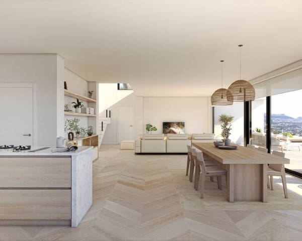 Chalet de 4 habitaciones en Cumbre del Sol, Benitachell / Benitatxell en venta con piscina garaje - 2.720.000 € (Ref: 7106464)