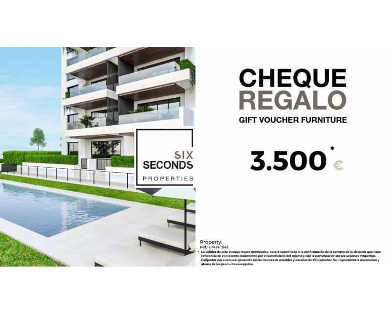 2 slaapkamer Appartement te koop in Guardamar del Segura met zwembad garage - € 369.500 (Ref: 7108898)