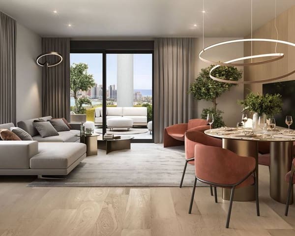 3 soveværelse Lejlighed til salg i Playa Arenal - Bol, Calpe / Calp med swimmingpool garage - € 625.000 (Ref: 7211452)