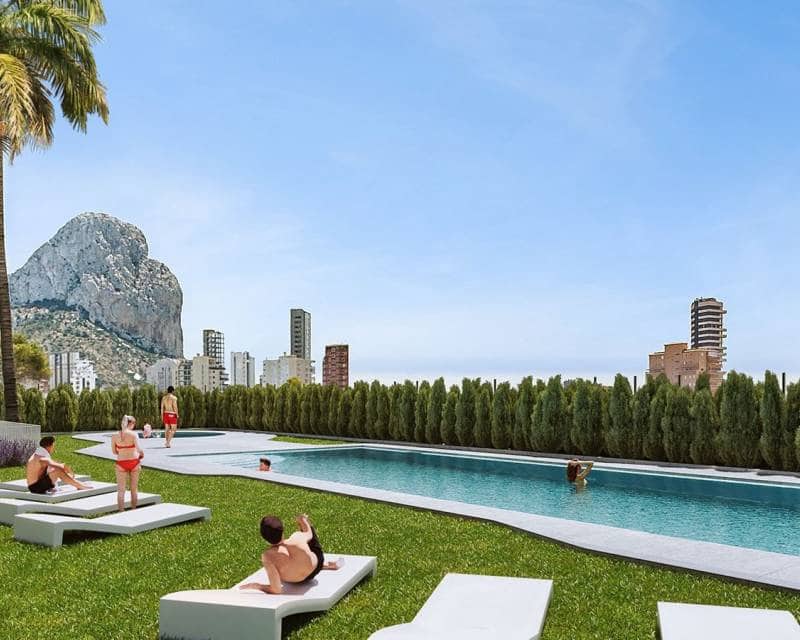 3 soveværelse Lejlighed til salg i Calpe / Calp med swimmingpool garage - € 625.000 (Ref: 7211452)