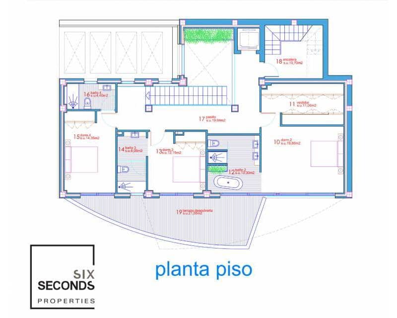 4 sovrum Villa till salu i Altea la Vella med pool garage - 1 900 000 € (Ref: 7251629)