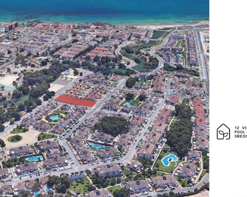 3 makuuhuone Huvila myytävänä paikassa Torre de la Horadada mukana uima-altaan 
autotalli - 539 900 € (Ref: 7359490)