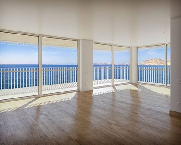 3 soveværelse Lejlighed til salg i Cabo de las Huertas, Alicante by med swimmingpool garage - € 1.015.173 (Ref: 7379267)