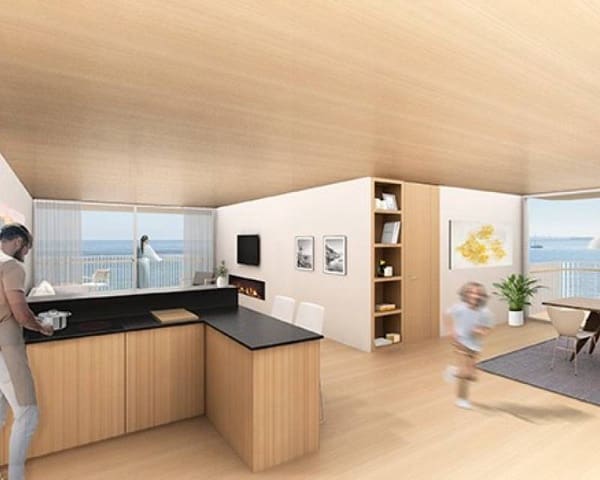 3 soveværelse Lejlighed til salg i Cabo de las Huertas, Alicante by med swimmingpool garage - € 1.015.173 (Ref: 7379267)