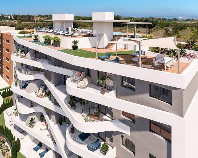 3 soveværelse Lejlighed til salg i Orihuela Costa med swimmingpool garage - € 412.000 (Ref: 7419261)