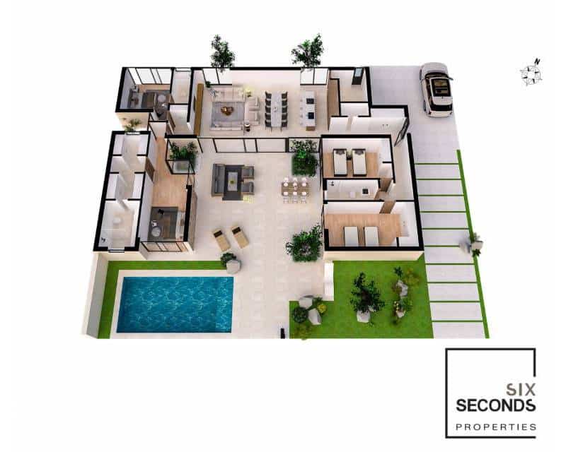 4 quarto Moradia para venda em Banos y Mendigo com piscina garagem - 696 500 € (Ref: 7436237)