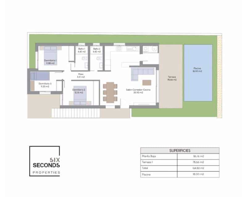 3 chambre Maison de Ville à vendre à Finestrat avec piscine garage - 389 900 € (Ref: 7461002)