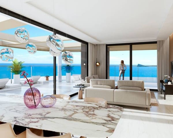 2 soveværelse Lejlighed til salg i Playa Poniente, Benidorm med swimmingpool garage - € 640.000 (Ref: 7501397)