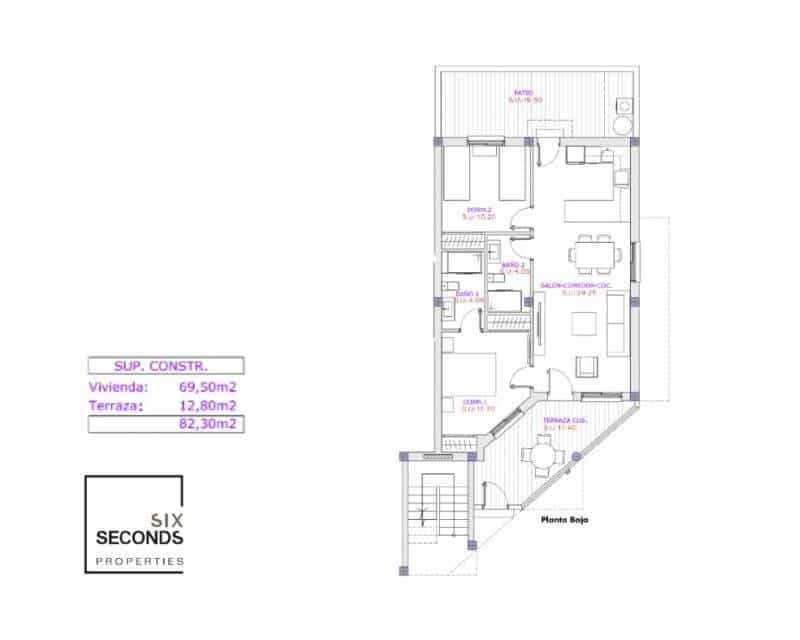 2 Zimmer Haus zu verkaufen in Orihuela Costa mit Pool - 245.000 € (Ref: 7507815)