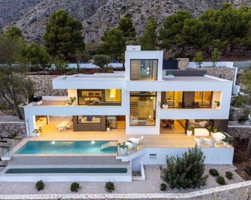 3 soveværelse Villa til salg i Altea med swimmingpool garage - € 2.257.500 (Ref: 7516337)