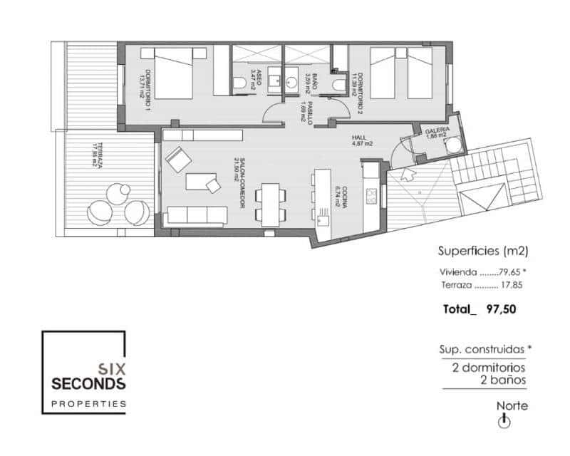 3 Zimmer Apartment zu verkaufen in El Raso mit Pool Garage - 330.000 € (Ref: 7519155)