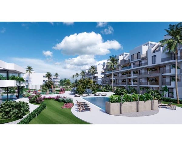 2 chambre Penthouse à vendre à El Raso, Guardamar del Segura avec piscine garage - 370 000 € (Ref: 7519157)