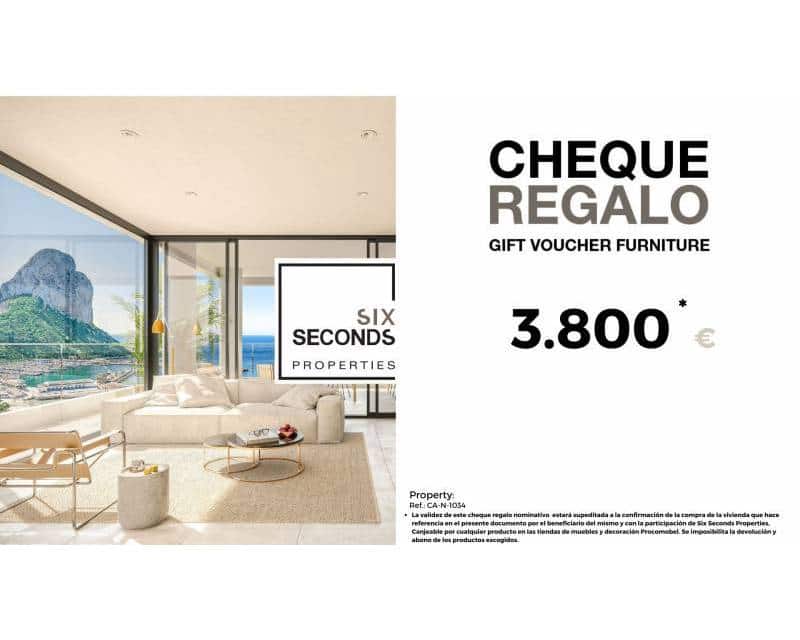 3 Zimmer Apartment zu verkaufen in Calpe / Calp mit Pool Garage - 890.000 € (Ref: 7551299)