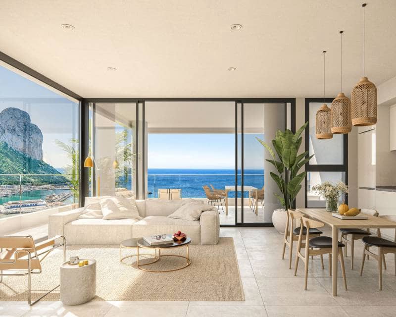 3 soveværelse Penthouse til salg i Calpe / Calp med swimmingpool garage - € 1.649.400 (Ref: 7551300)