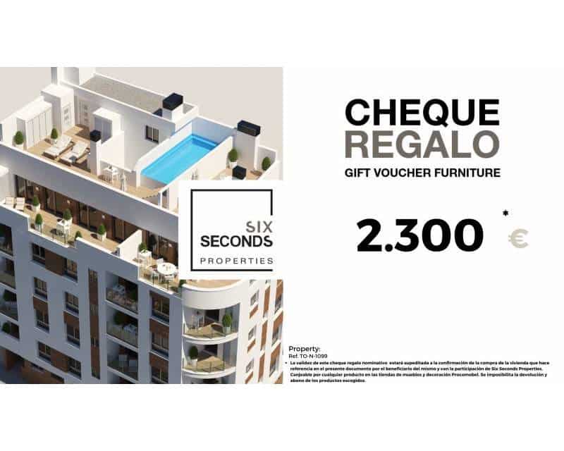 2 slaapkamer Appartement te koop in Torrevieja met zwembad - € 249.000 (Ref: 7556905)