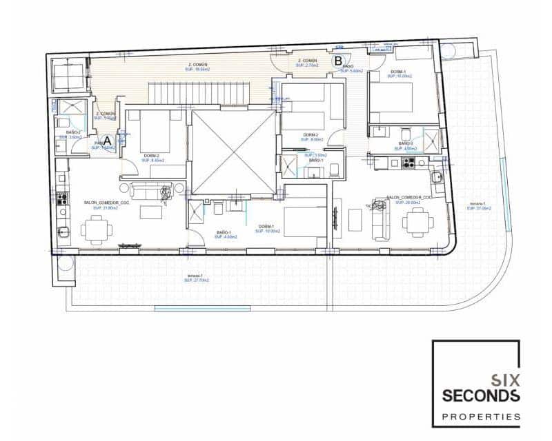 2 slaapkamer Appartement te koop in Torrevieja met zwembad - € 249.000 (Ref: 7556905)