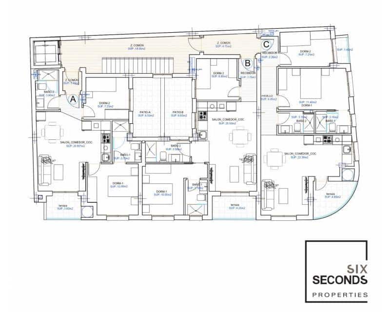 2 slaapkamer Appartement te koop in Torrevieja met zwembad - € 249.000 (Ref: 7556905)