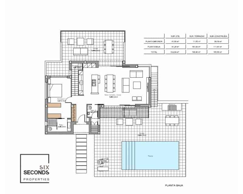 3 soveværelse Villa til salg i Dehesa de Campoamor med swimmingpool - € 850.000 (Ref: 7562884)