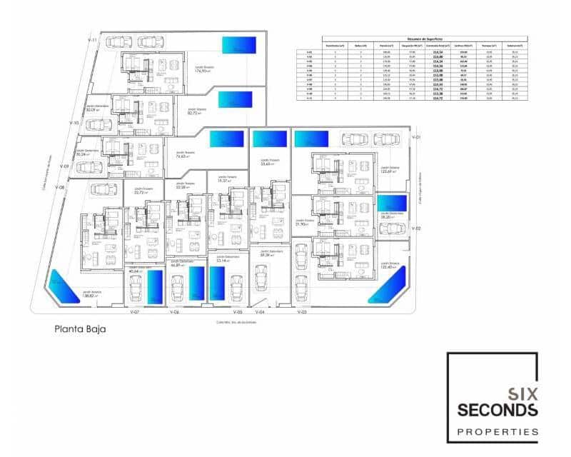 3 soveværelse Rækkehus til salg i Santiago de la Ribera med swimmingpool garage - € 425.000 (Ref: 7573479)
