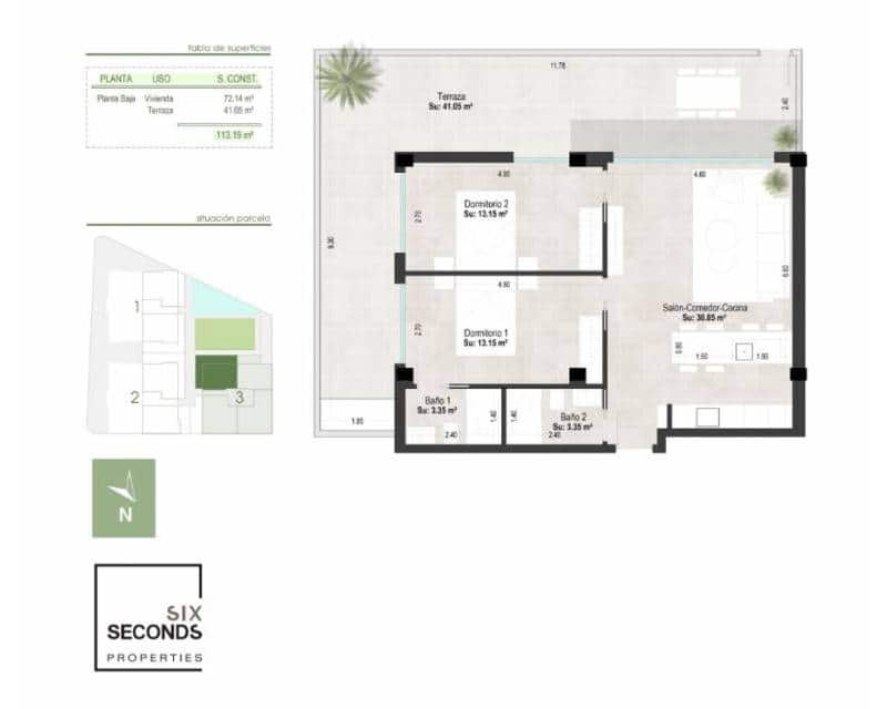 2 camera da letto Appartamento in vendita in San Pedro del Pinatar con piscina - 299.000 € (Rif: 7578787)