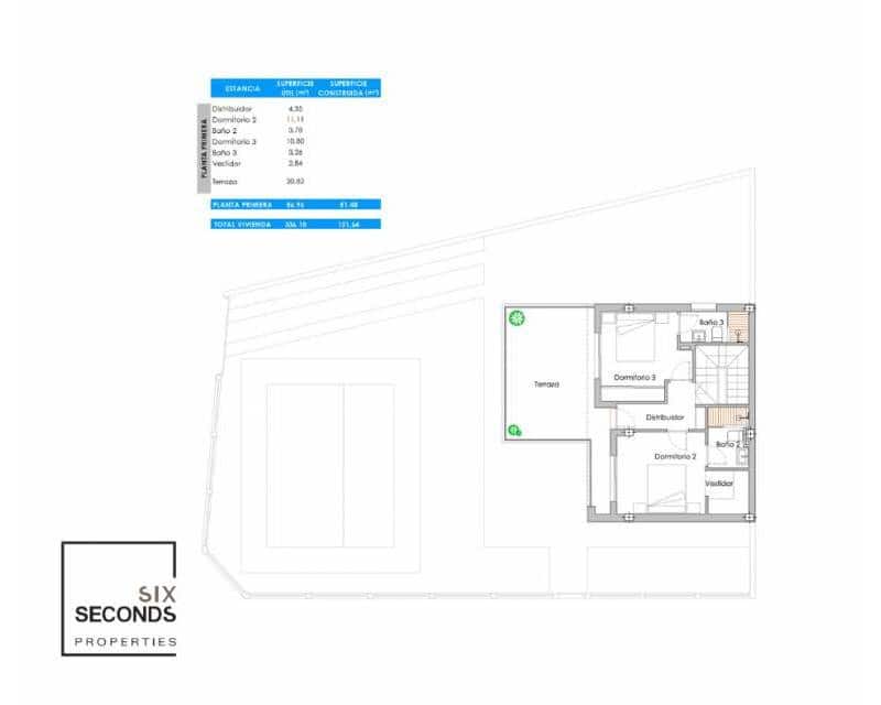 3 bedroom Villa for sale in San Javier with pool garage - € 569,950 (Ref: 7630366)