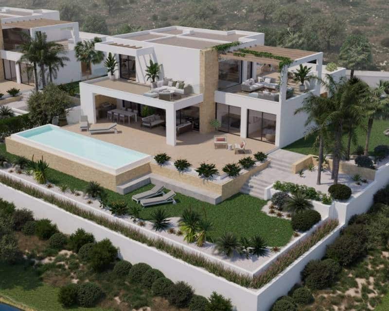 4 soveværelse Villa til salg i Monforte del Cid med swimmingpool garage - € 1.795.000 (Ref: 7659374)