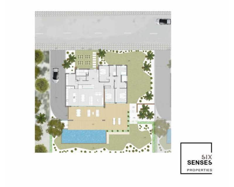 4 soveværelse Villa til salg i Monforte del Cid med swimmingpool garage - € 1.795.000 (Ref: 7659374)