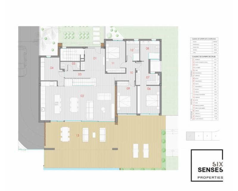 4 soveværelse Villa til salg i Monforte del Cid med swimmingpool garage - € 1.795.000 (Ref: 7659374)