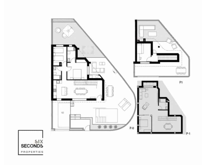 3 soverom Rekkehus til salgs i Punta Prima med svømmebasseng garasje - € 539 000 (Ref: 7659379)