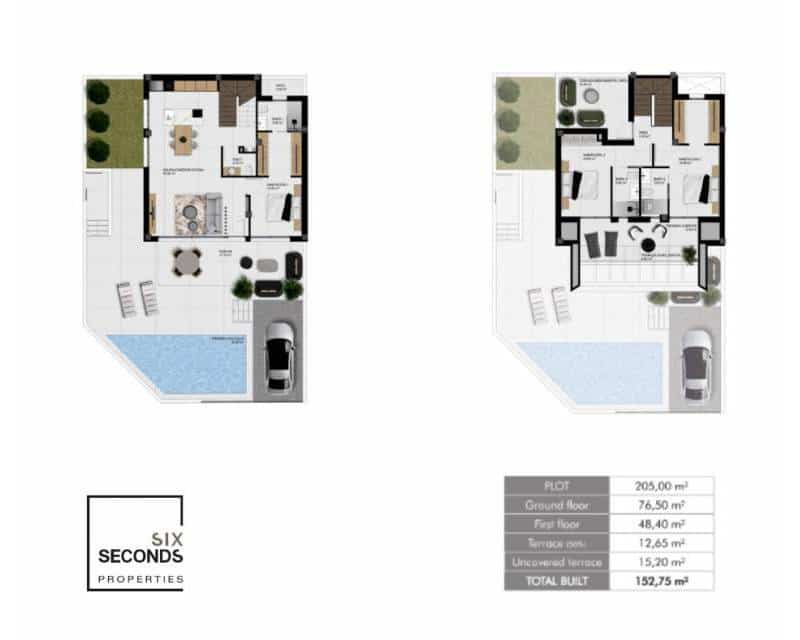 3 soveværelse Rækkehus til salg i Dolores med swimmingpool garage - € 435.000 (Ref: 7674919)