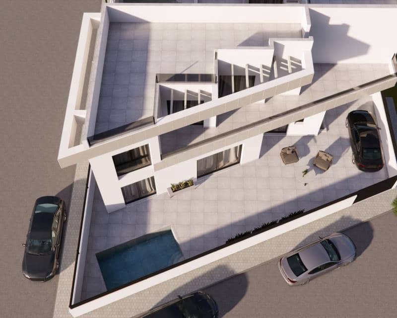 3 sypialnia Dom szeregowy na sprzedaż w Ciudad Quesada z basenem garażem - 365 900 € (Ref: 7721621)