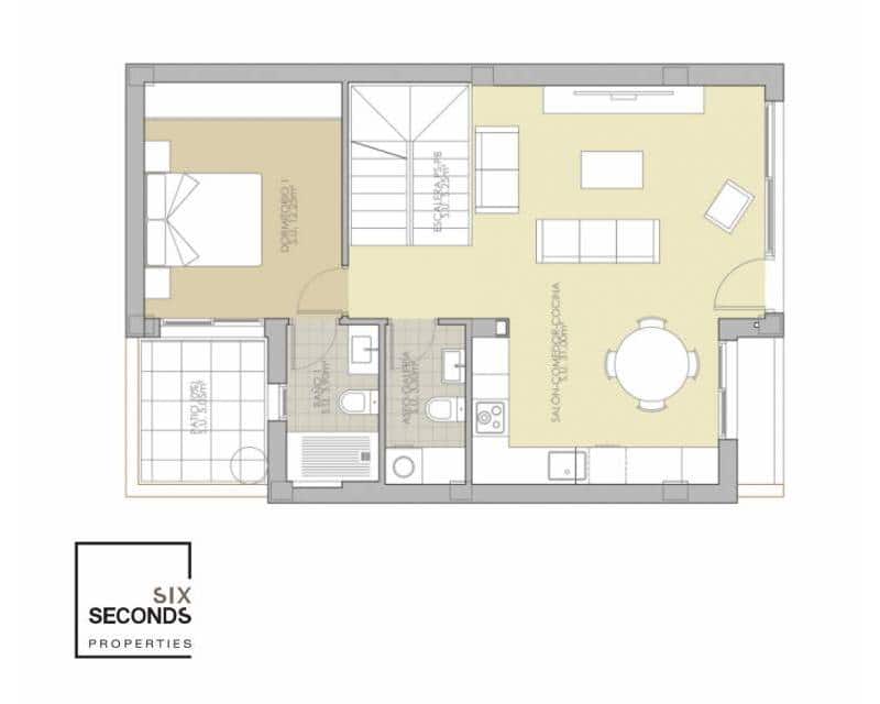 3 sypialnia Dom szeregowy na sprzedaż w Ciudad Quesada z basenem garażem - 365 900 € (Ref: 7721621)