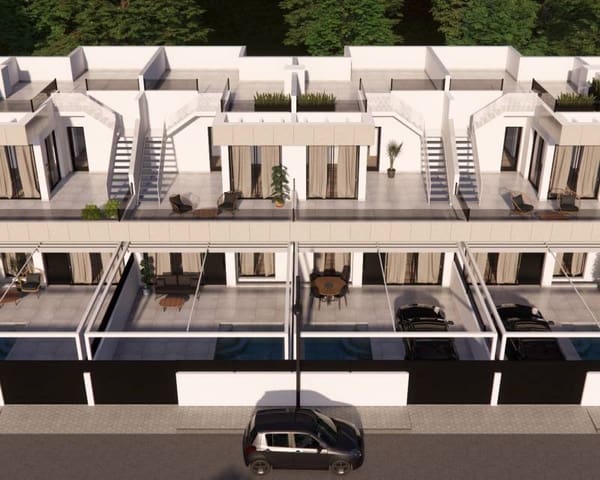 3 quarto Moradia em Banda para venda em Ciudad Quesada, Rojales com piscina garagem - 365 900 € (Ref: 7721621)