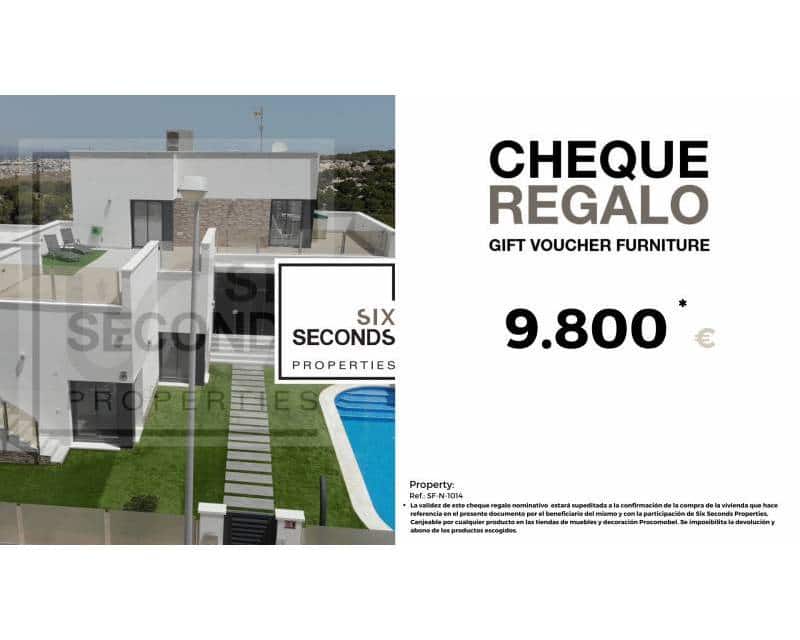 3 bedroom Villa for sale in San Fulgencio with pool - € 759,400 (Ref: 7728760)