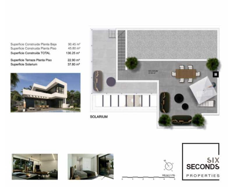 3 bedroom Villa for sale in Rojales with pool garage - € 549,000 (Ref: 7763660)