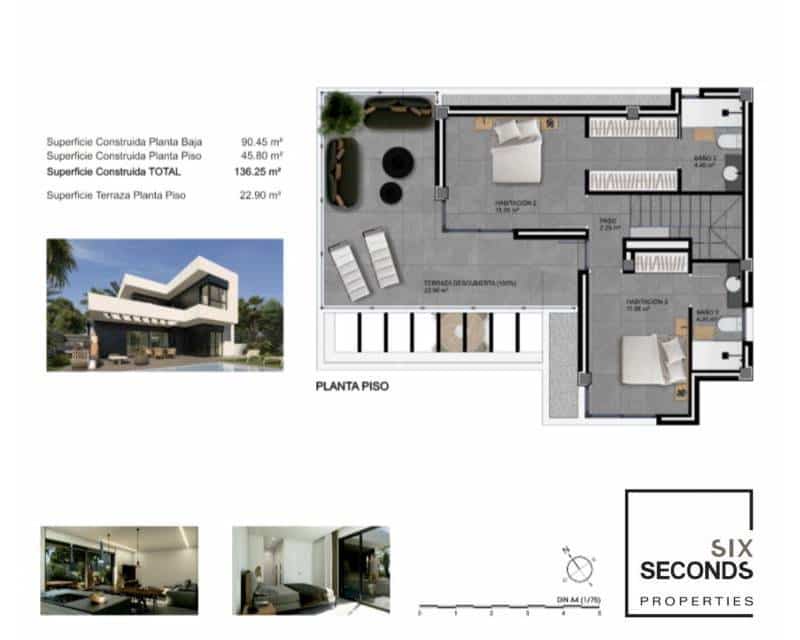 3 bedroom Villa for sale in Rojales with pool garage - € 549,000 (Ref: 7763660)